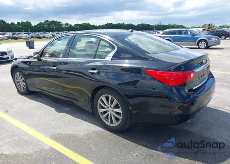 2016 Infiniti Q50 2.0T Premium from USA, damaged, VIN JN1CV7AP3GM203733